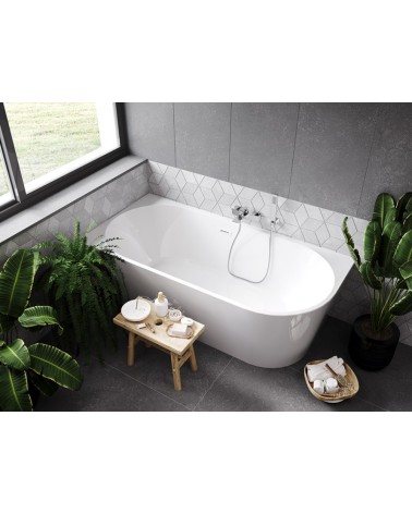 Baignoire ZOYA angle gauche 150x75 cm/170x80 cm