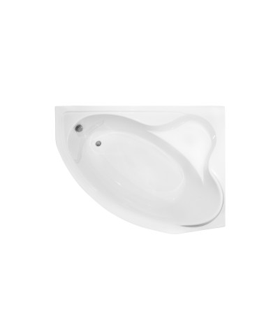 Baignoire d'angle DELFINA 166 X107CM droite avec tablier