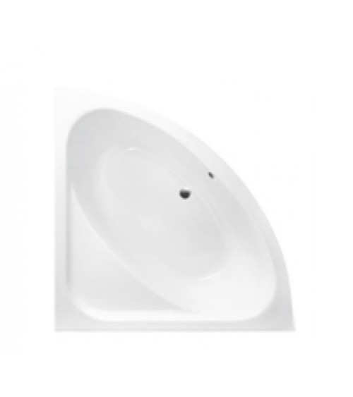 Baignoire d'angle VENEZIA 148x148 cm avec tablier noir