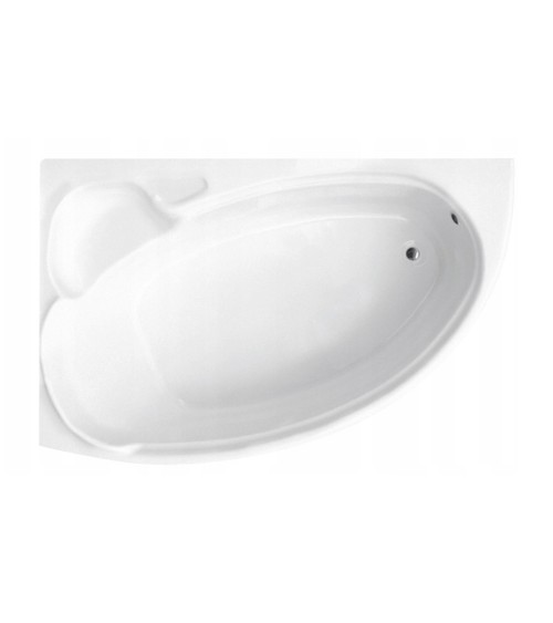 Baignoire d'angle NOVA 140/155/170cm GAUCHE avec tablier noir