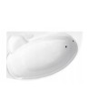 Baignoire d'angle NOVA 140/155/170cm GAUCHE avec tablier noir