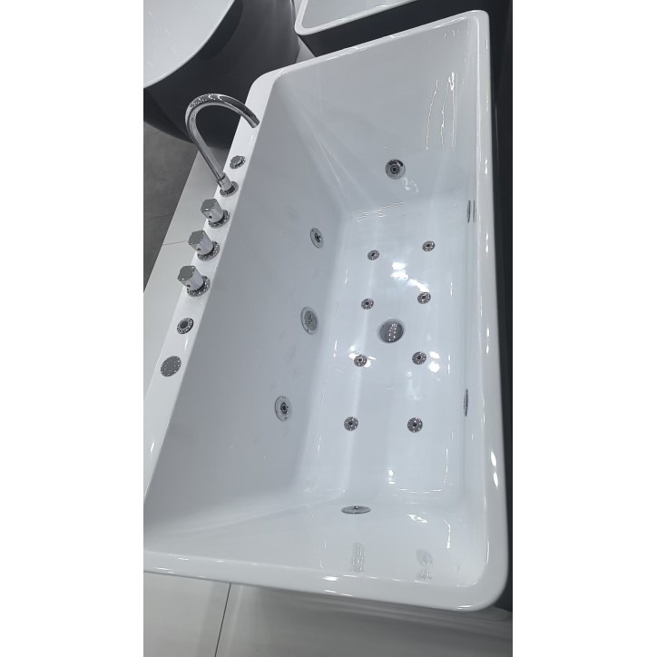 Baignoire Îlot Balnéo Bornéo 150 x 75 x 58 cm