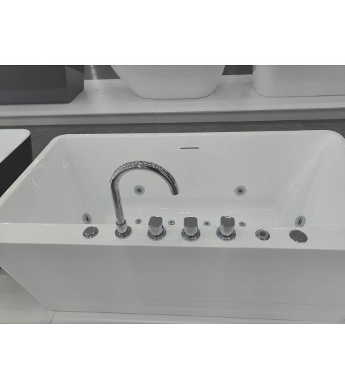 Baignoire Îlot Balnéo Bornéo 150 x 75 x 58 cm