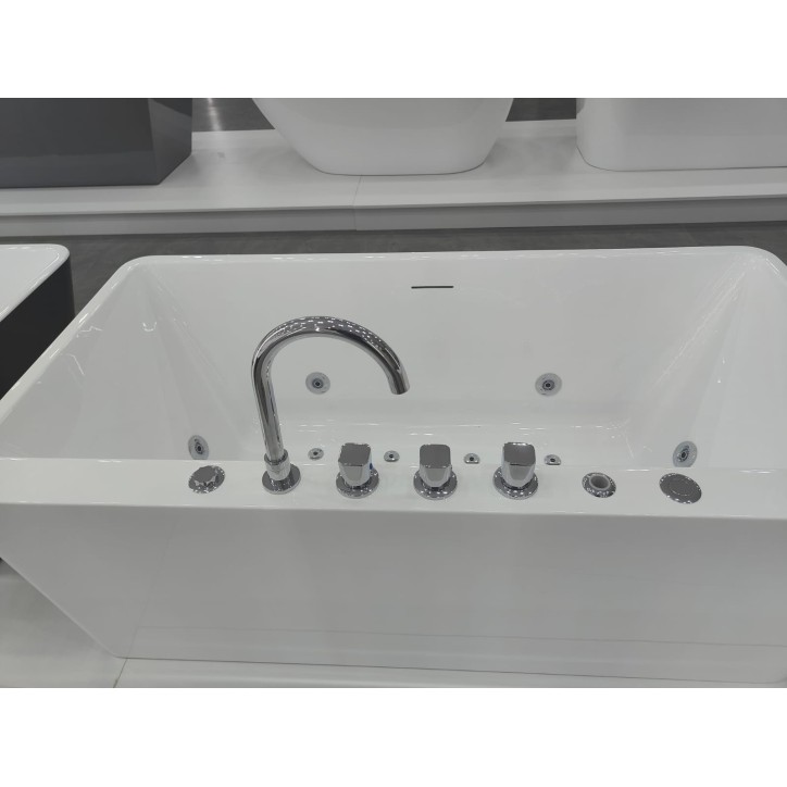 Baignoire Îlot Balnéo Bornéo 150 x 75 x 58 cm