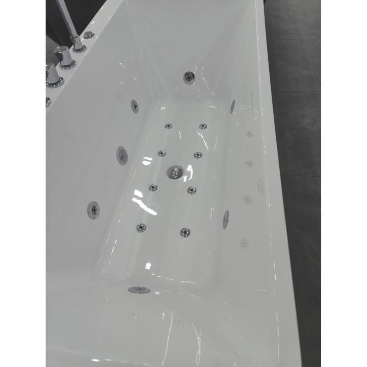 Baignoire Îlot Balnéo Bornéo 150 x 75 x 58 cm