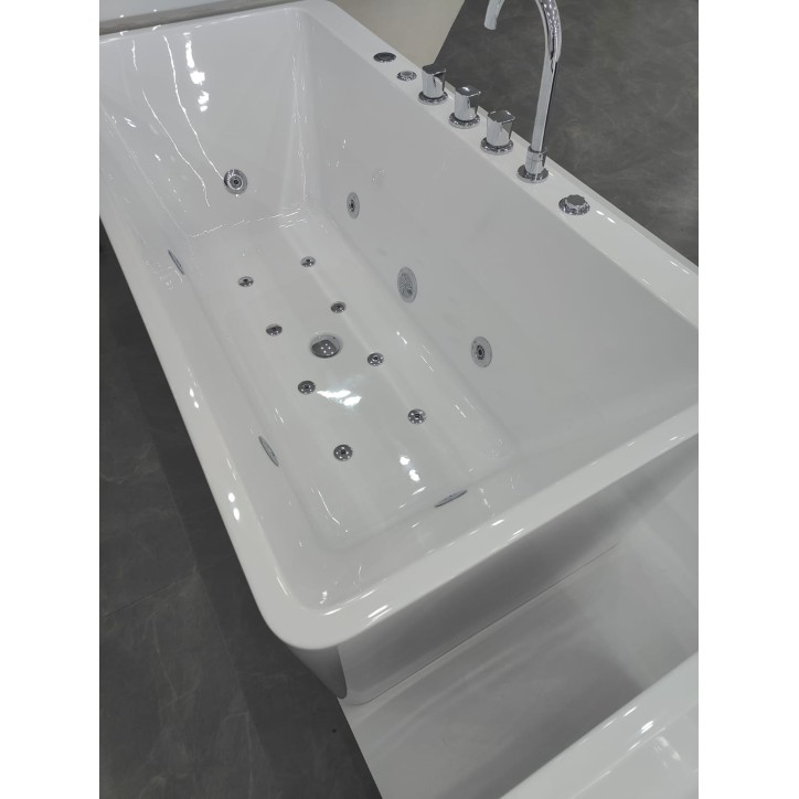 Baignoire Îlot Balnéo Bornéo 150 x 75 x 58 cm