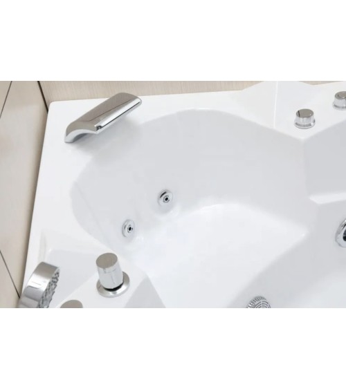 Baignoire balnéo Apollo 140x140x62cm