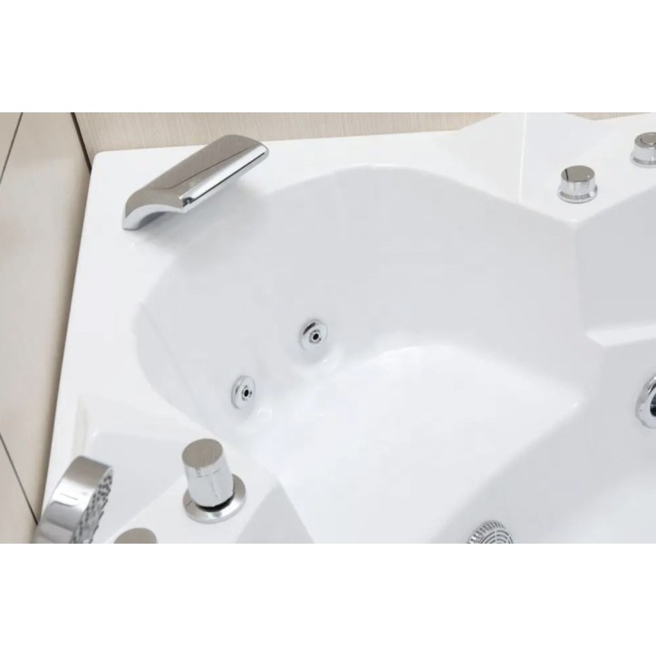 Baignoire balnéo Apollo 140x140x62cm