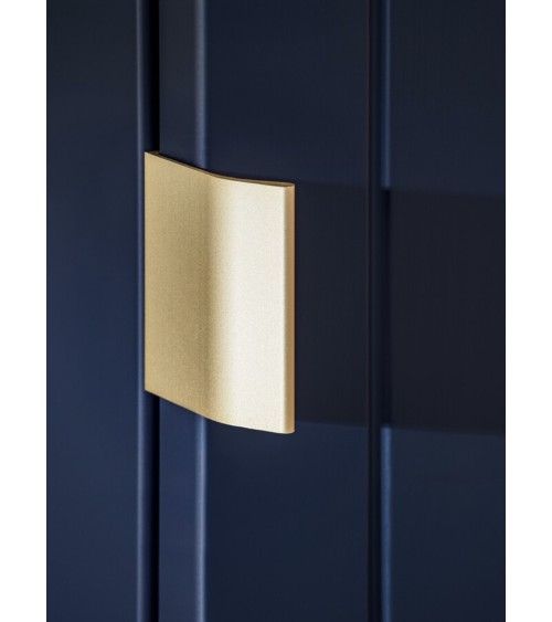 Ensemble Santa Fe 120 cm Bleu - 2 vasques, 1 colonne