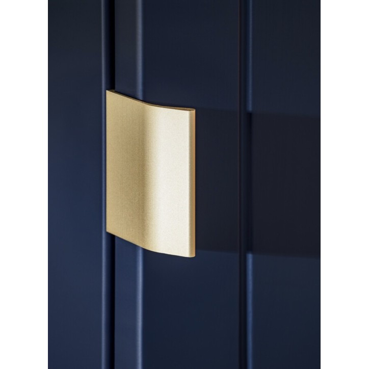 Ensemble Santa Fe 120 cm Bleu - 2 vasques, 1 colonne