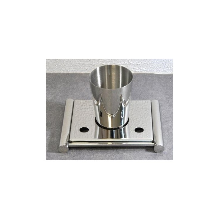 Gobelet et porte brosse Flen Gobelet et porte brosse Flen