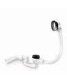Siphon Bonde chrome avec trop plein pour baignoire