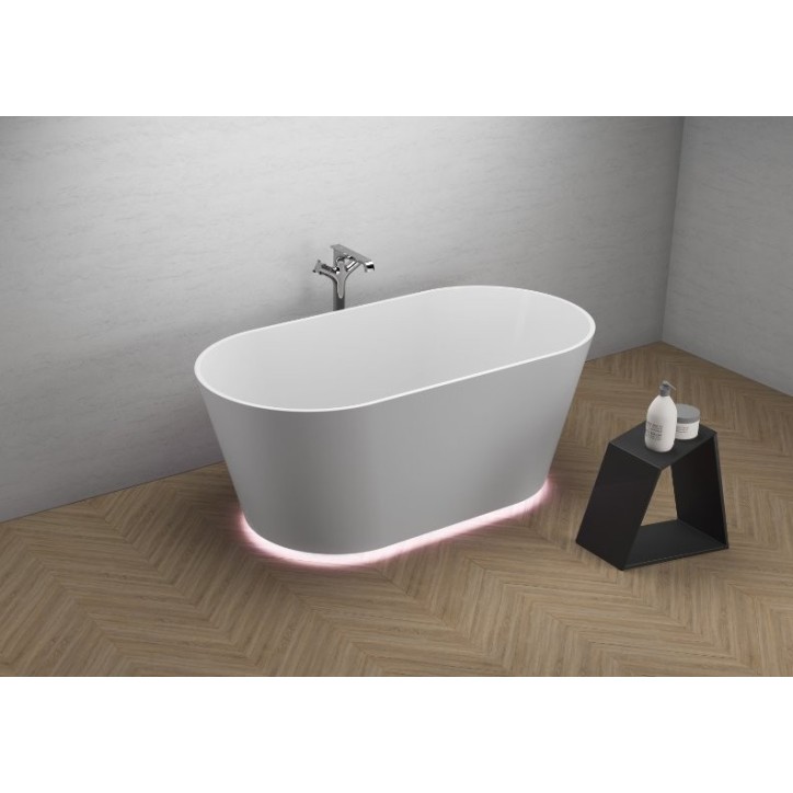 Baignoire îlot ALBAREA LED 150 x 75 cm