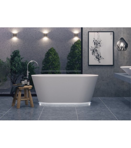 Baignoire îlot ALBAREA LED 150 x 75 cm