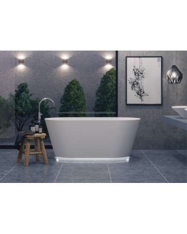 Baignoire îlot ALBAREA LED 150 x 75 cm