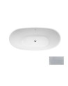 Baignoire îlot AYLA GLAM SILVER 170 x 80 cm