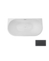 Baignoire îlot VICA GLAM GRAPHITE 150/170 x 80 cm