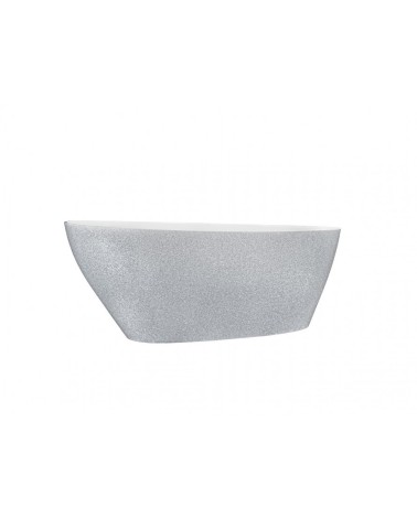 Baignoire îlot GOYA GLAM SILVER 142x62 cm/160x70 cm