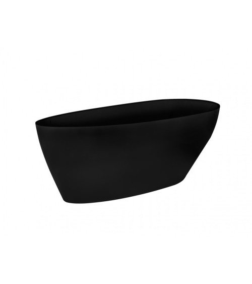 Baignoire îlot GOYA noir 142x62 cm/160x70 cm