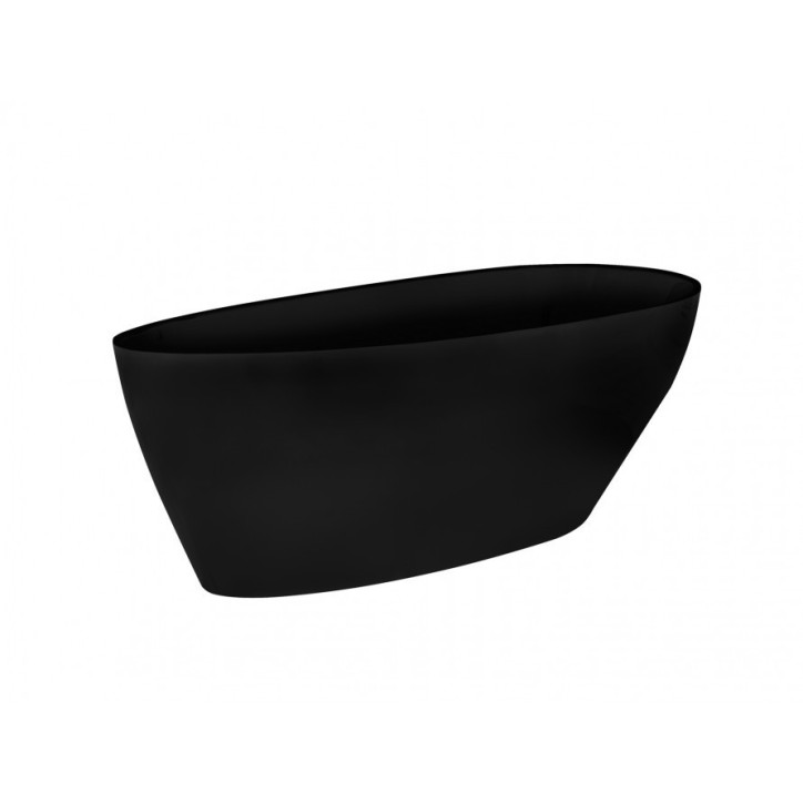 Baignoire îlot GOYA noir 142x62 cm/160x70 cm