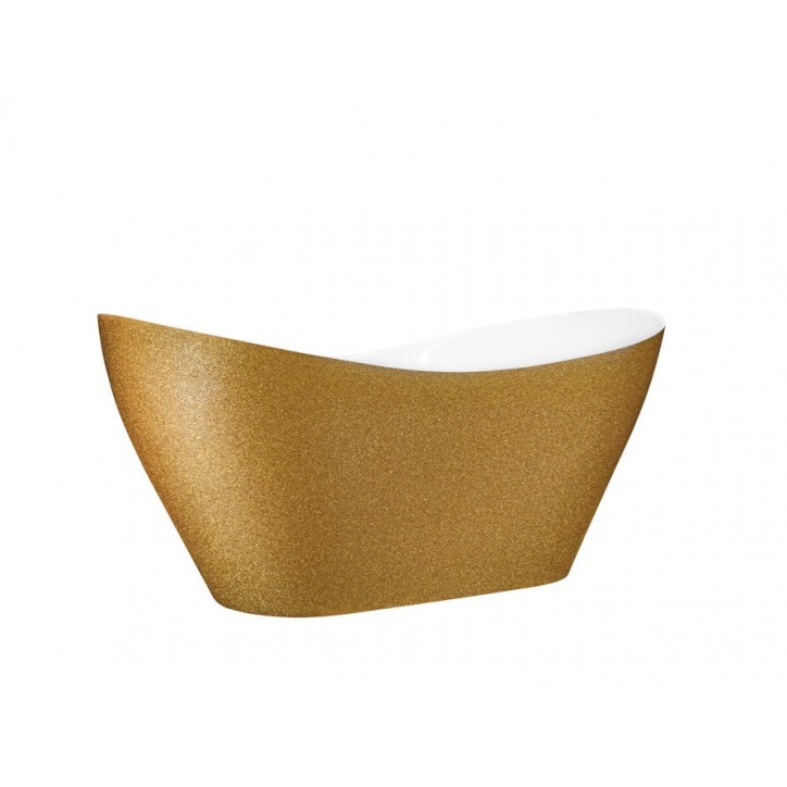 Baignoire îlot VIYA GLAM GOLDEN 160 x 70 cm Baignoire îlot VIYA GLAM GOLDEN 160 x 70 cm