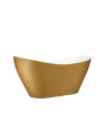 Baignoire îlot VIYA GLAM GOLDEN 160 x 70 cm