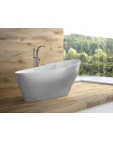 Baignoire îlot KEYA GLAM SILVER 165 x 70 cm