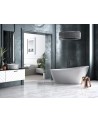 Baignoire îlot KEYA GLAM SILVER 165 x 70 cm