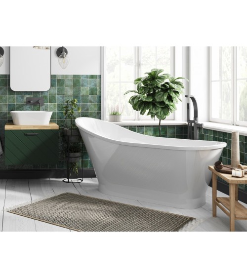 Baignoire îlot GLORIA 150x66 cm/160x68 cm