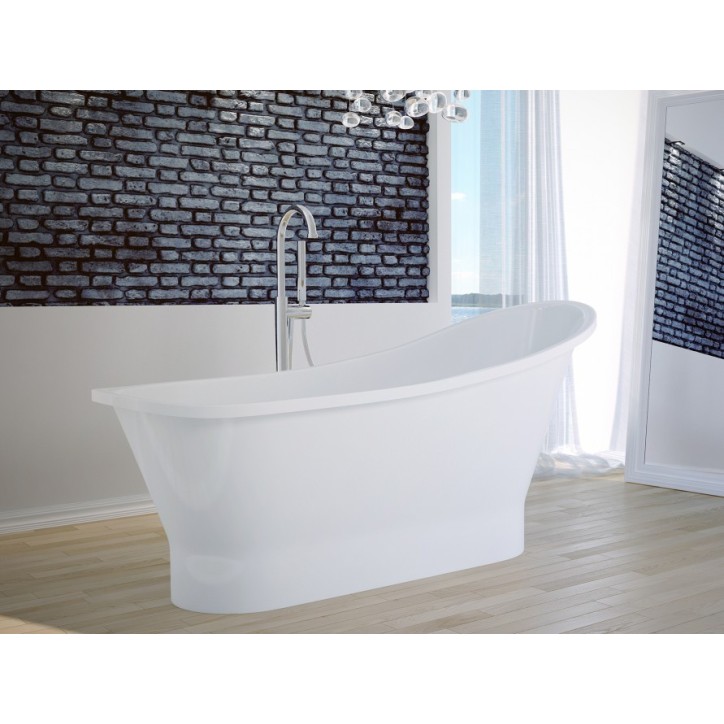 Baignoire îlot GLORIA 150x66 cm/160x68 cm