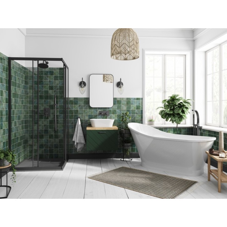 Baignoire îlot GLORIA 150x66 cm/160x68 cm