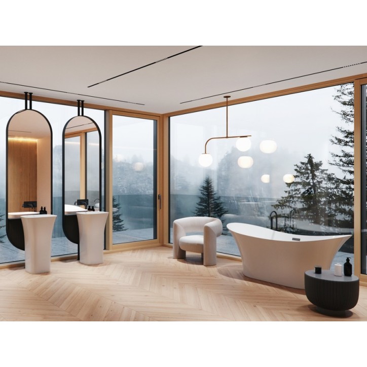 Baignoire îlot AMBER 170 x 80 cm Baignoire îlot AMBER 170 x 80 cm