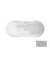 Baignoire îlot AMBER GLAM SILVER 170 x 80 cm