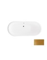 Baignoire îlot AMELIA GLAM GOLDEN 190 x 77 cm