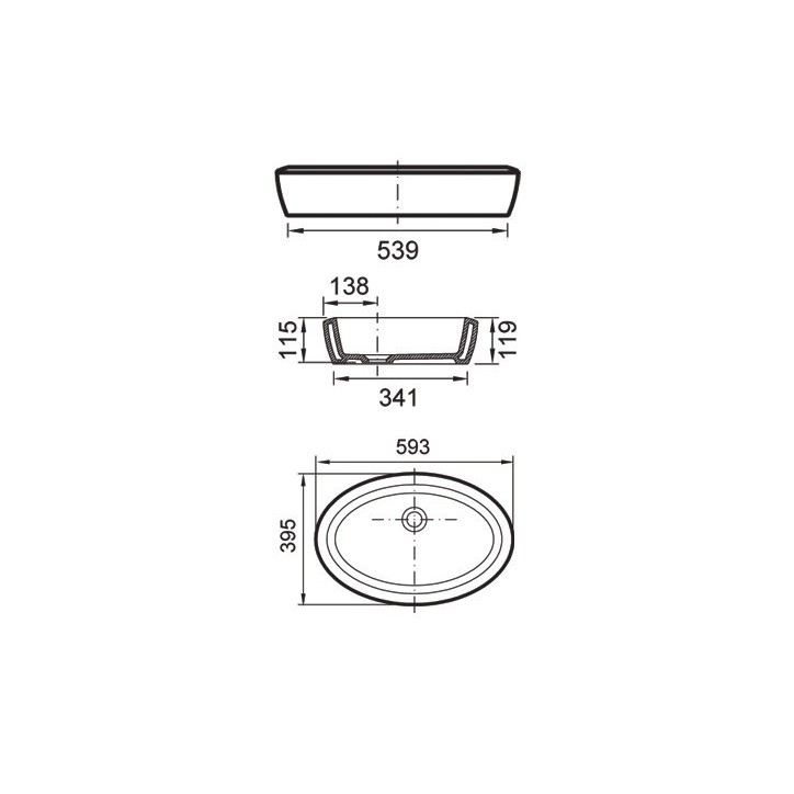 Vasque à poser Lucia