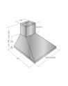 Hotte aspirante CLAMIK 60 cm