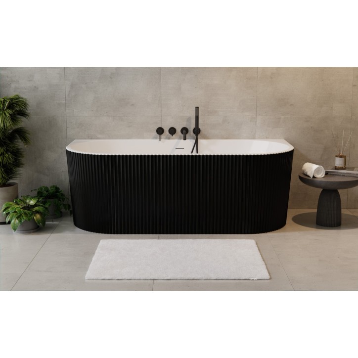 Baignoire LEYA noir 150x75 x58 cm