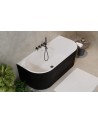 Baignoire LEYA noir 150x75 x58 cm