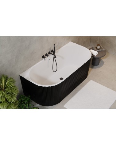 Baignoire LEYA noir 170 X 78 X 58 CM