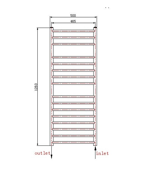 Radiateur eau chaude Milia