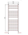 Radiateur eau chaude Milia