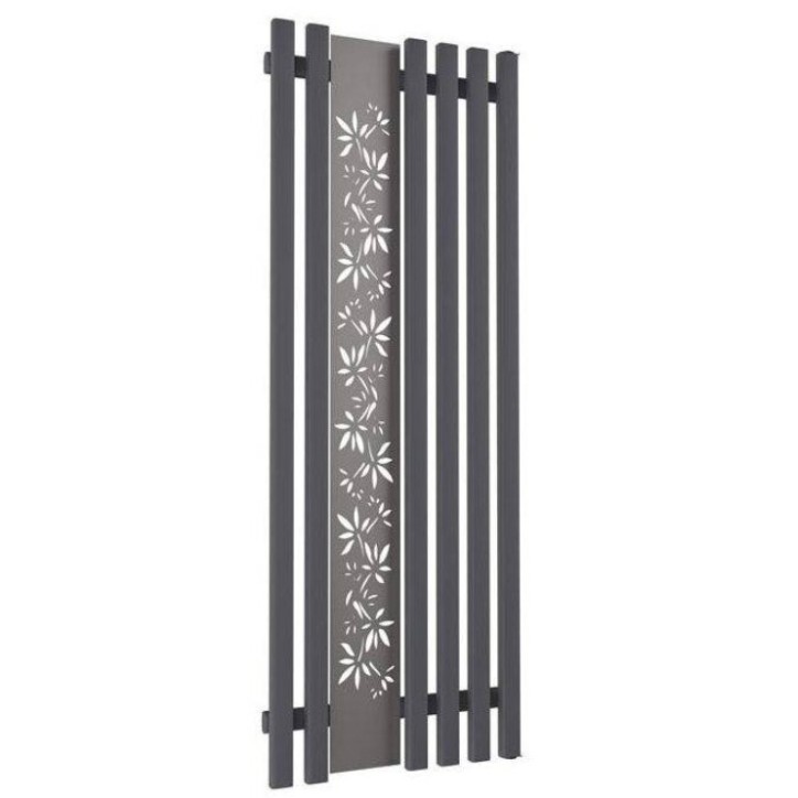 Radiateur eau chaude FLOWER graphite en plusieurs dimensions Radiateur eau chaude FLOWER graphite en plusieurs dimensions