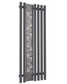 Radiateur eau chaude FLOWER graphite en plusieurs dimensions