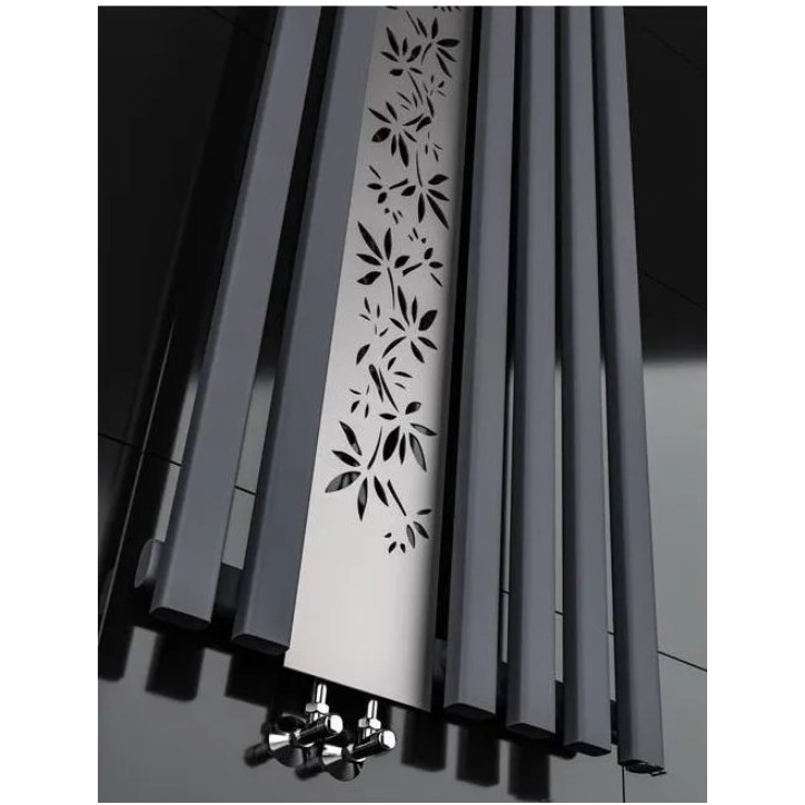 Radiateur eau chaude FLOWER graphite en plusieurs dimensions Radiateur eau chaude FLOWER graphite en plusieurs dimensions