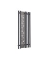 Radiateur eau chaude FLOWER graphite en plusieurs dimensions
