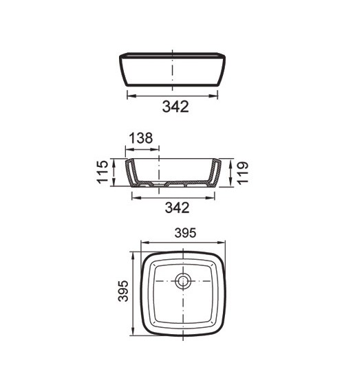 Vasque à poser CUBA