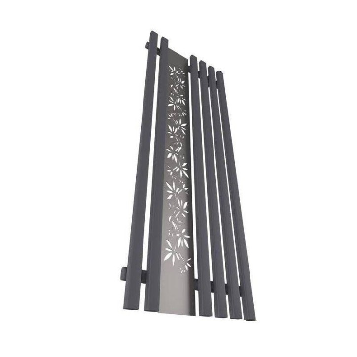 Radiateur eau chaude FLOWER graphite en plusieurs dimensions Radiateur eau chaude FLOWER graphite en plusieurs dimensions