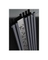 Radiateur eau chaude FLOWER graphite en plusieurs dimensions