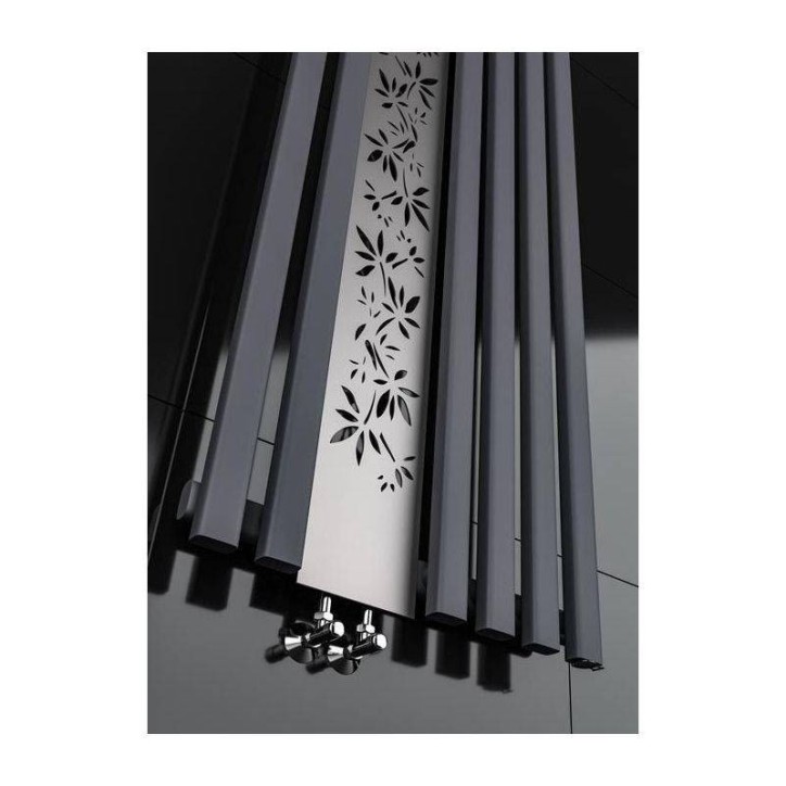 Radiateur eau chaude FLOWER graphite en plusieurs dimensions Radiateur eau chaude FLOWER graphite en plusieurs dimensions