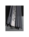 Radiateur eau chaude FLOWER graphite en plusieurs dimensions